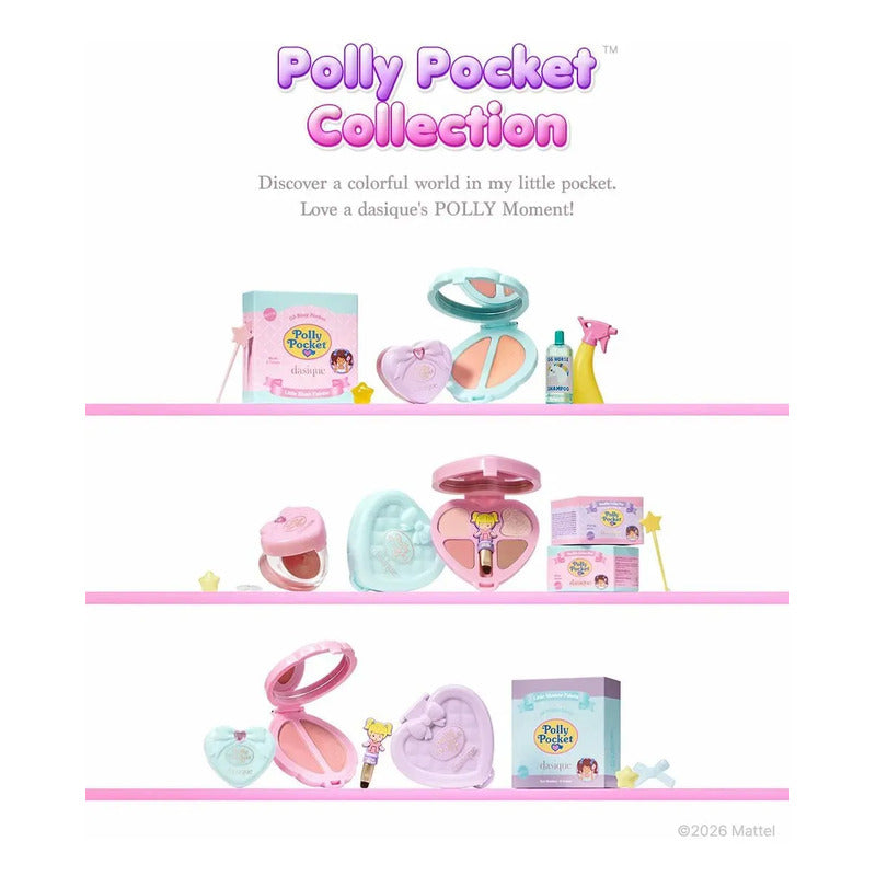 Rubor Coreano Dasique Polly Pocket Edición Limitada Blush 01 Berry Pocket