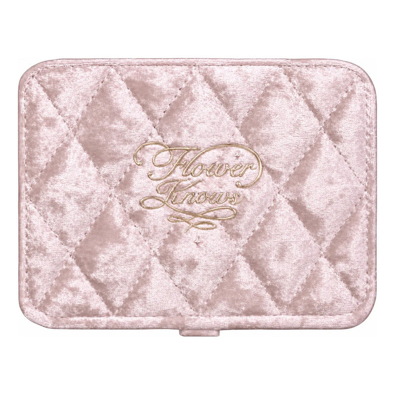 Flower Knows Joyero Organizador Original Edición Limitada Rosa Velvet