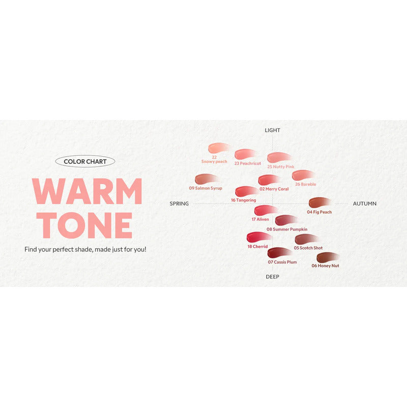 Set Maquillaje Labios Tirtir Tinta+ Gloss Coreano Glinty 2pz