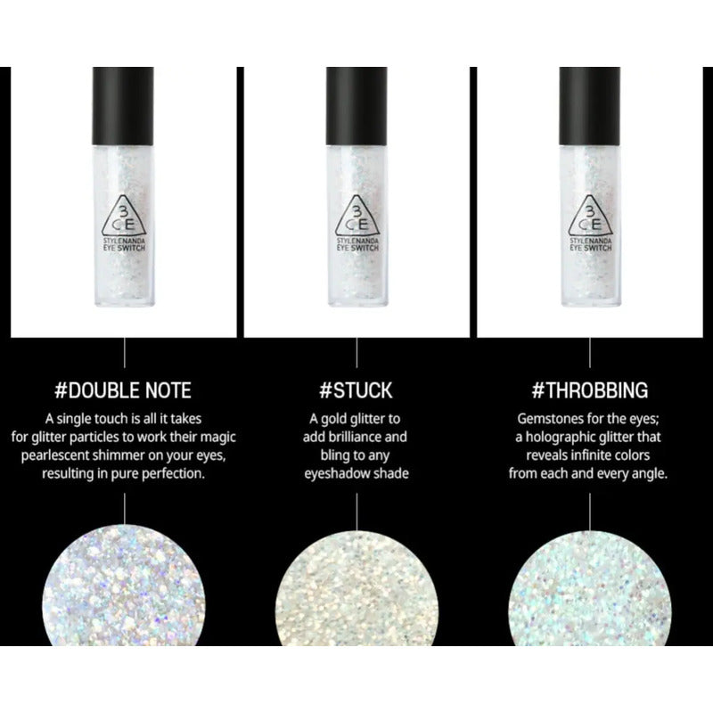 Maquillaje Coreano Glitter Para Ojos Delineador Original