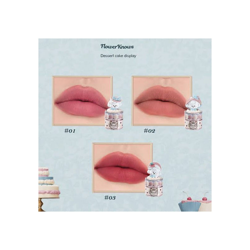 Kit Flower Knows Glinty Original 3 Pzs Maquillaje Asiático