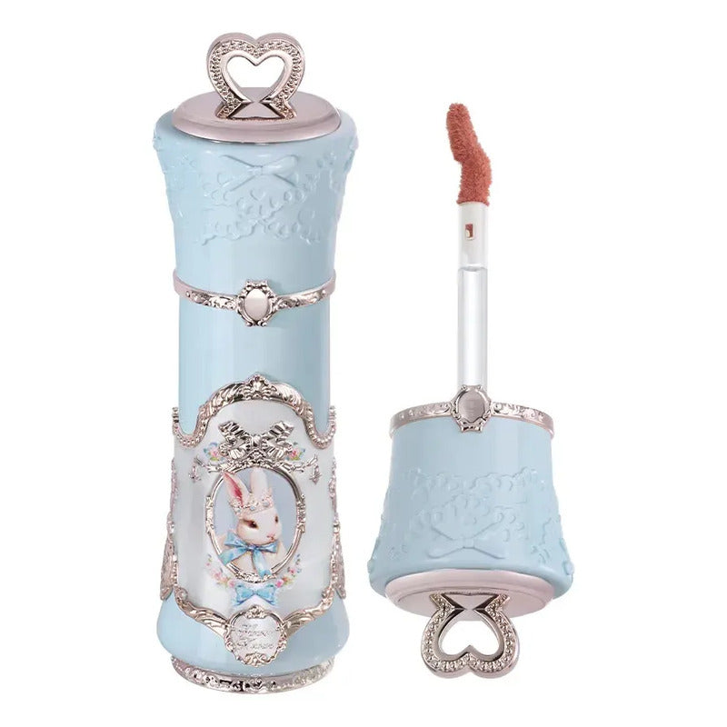 Labial Lipstick Flower Knows Mate Larga Duración Color B03 Mocha Aura