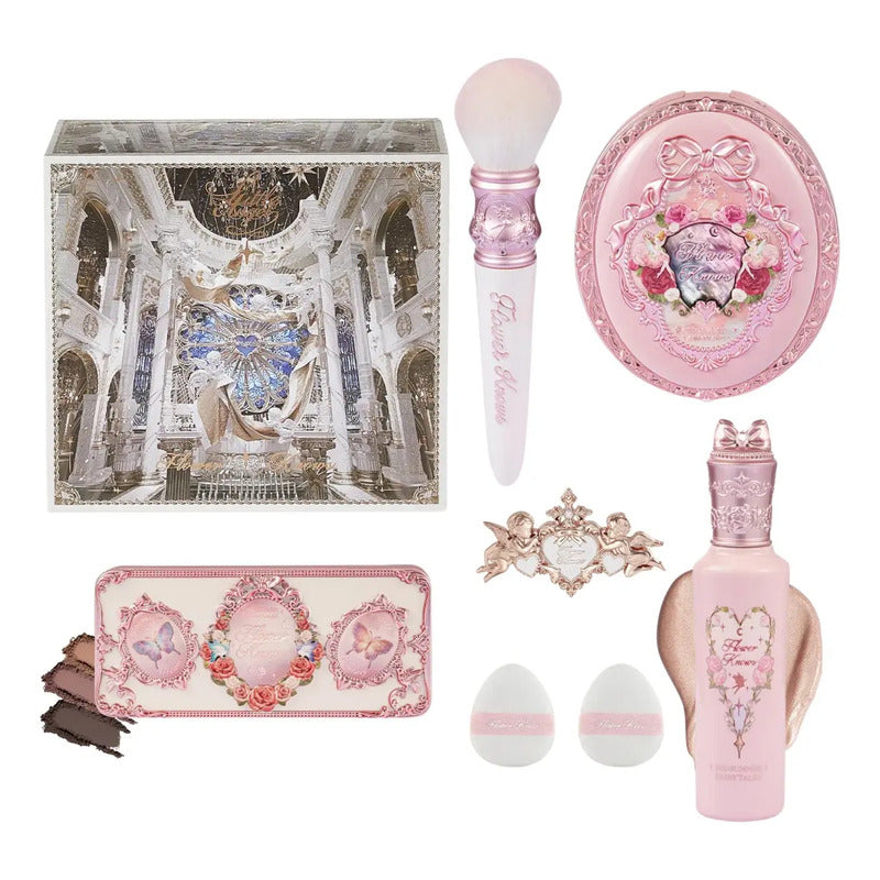 Set Flower Knows Original Kit Maquillaje Douyin Completo