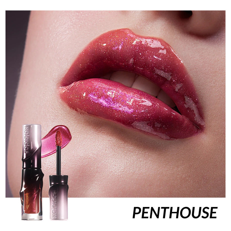 Kaleidos Lip Gloss Labial Brillos Efecto Agua Hidratante Hd