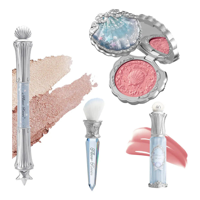 Set De Maquillaje Flower Knows Nueva Colección Original 4 Pz