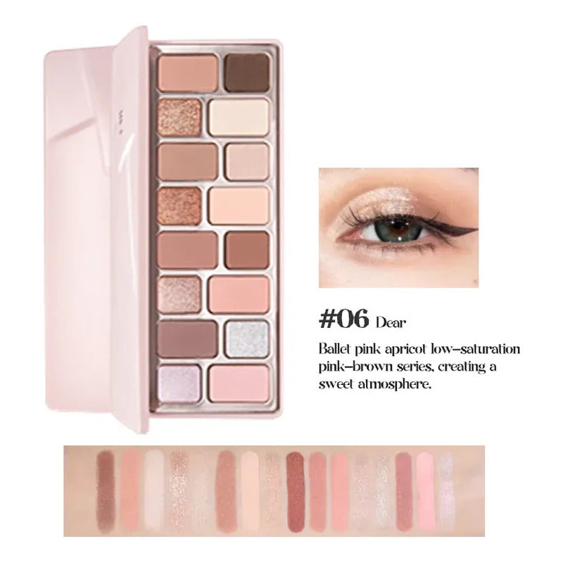 Sombras De Ojos 16 Tonos Edición Limitada Futuristica