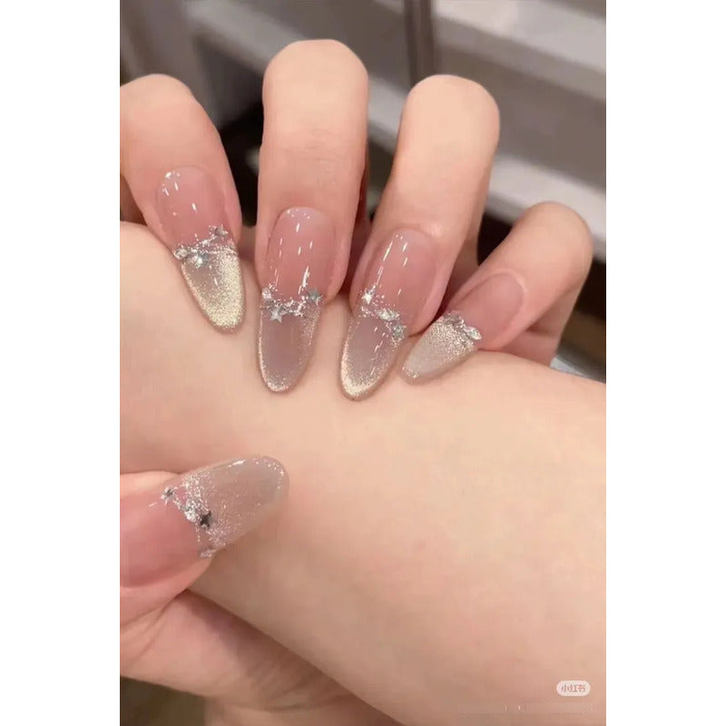 Esmalte Kit Gelish 5 Tonos Pastel Ojo De Gato Tipo Coreano J06 Camellia