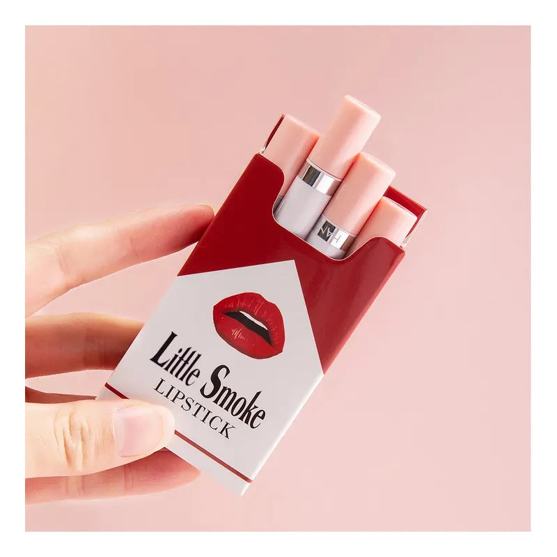 Set Labiales Portables Cajetilla Tintas Rojos Tinta Original