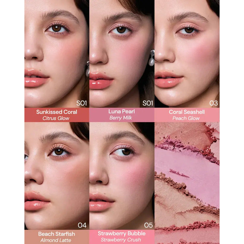 Flower Knows Rubor Original Blush Polvo Maquillaje Douyin