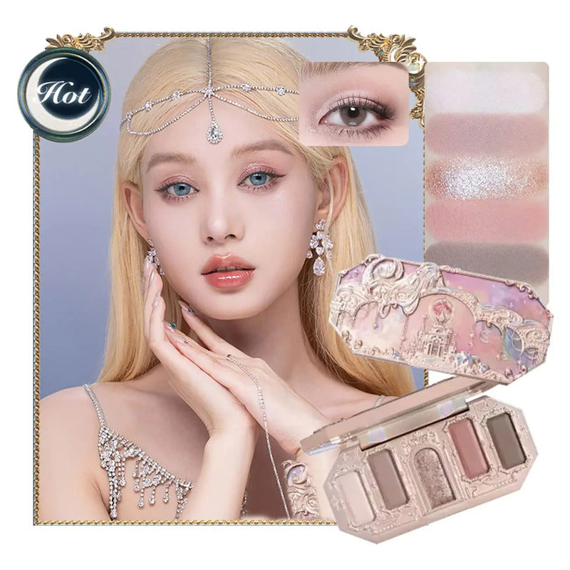 Set Flower Knows Original Kit Maquillaje Douyin Básico 4 Pzs