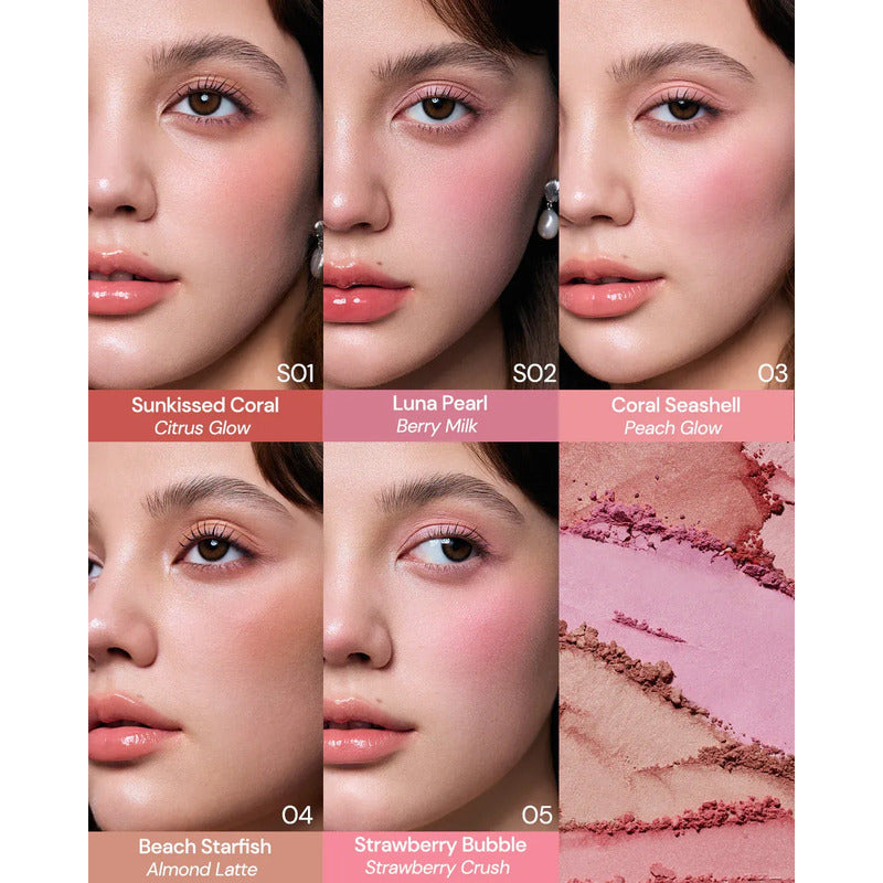 Set De Maquillaje Flower Knows Nueva Colección Original 4 Pz