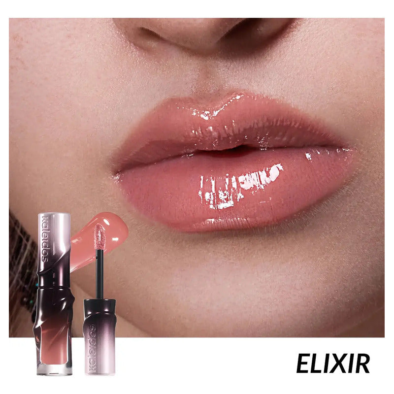 Kaleidos Lip Gloss Labial Brillos Efecto Agua Hidratante Hd