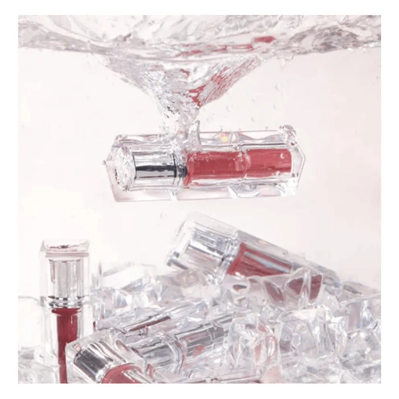 Set Maquillaje Labios Tirtir Tinta+ Gloss Coreano Glinty 2pz