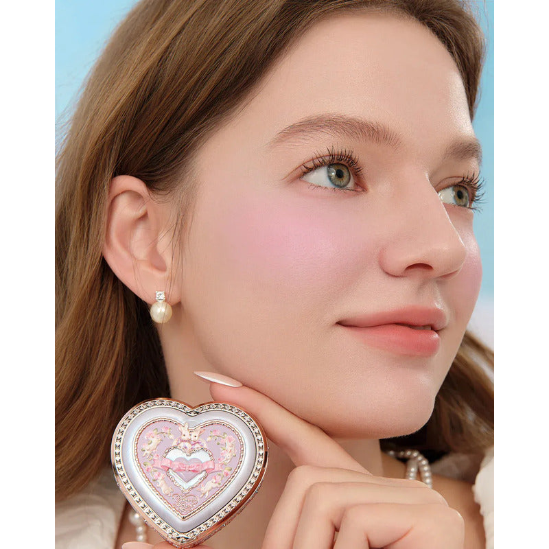 Flower Knows Rubor Original Blush Polvo Maquillaje Douyin