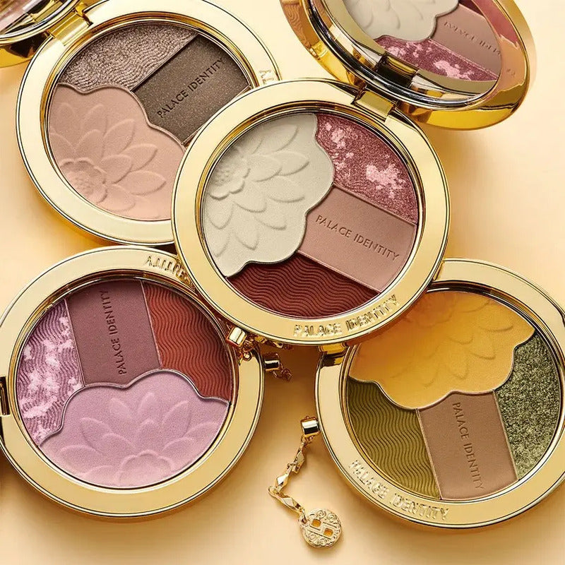Sombras Nude Maquillaje Zeesea Compacta Original Natural Hd