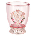 Vaso Cosmetiquero Flower Knows Aniversario Limitada Rosa Con Base Rosada Metálica