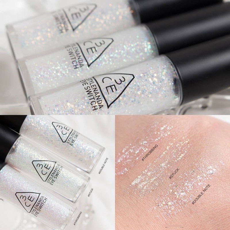 Maquillaje Coreano Glitter Para Ojos Delineador Original