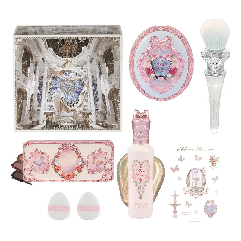 Set Flower Knows Original Kit Maquillaje Douyin Completo