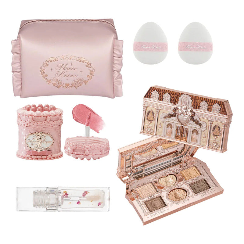 Set Flower Knows Original Kit Maquillaje Douyin Completo