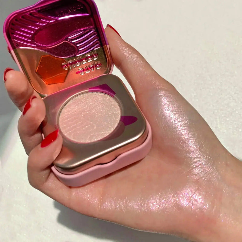 Iluminador Cara Cuerpo Polvo Rostro Highlighter Alta Pigment