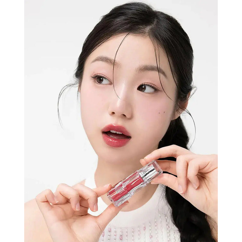 Set Maquillaje Labios Tirtir Tinta+ Gloss Coreano Glinty 2pz
