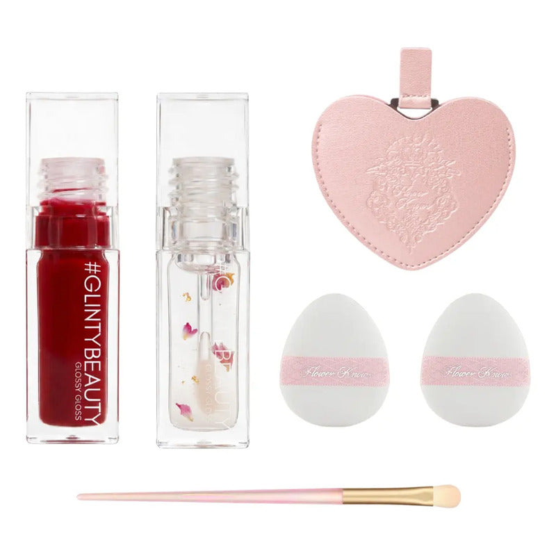 Set Glinty Beauty Flower Knows 2 Lipoil Volumen 3 Accesorios