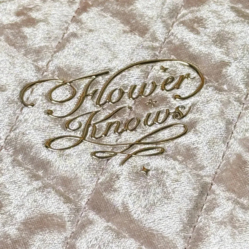 Flower Knows Joyero Organizador Original Edición Limitada Rosa Velvet