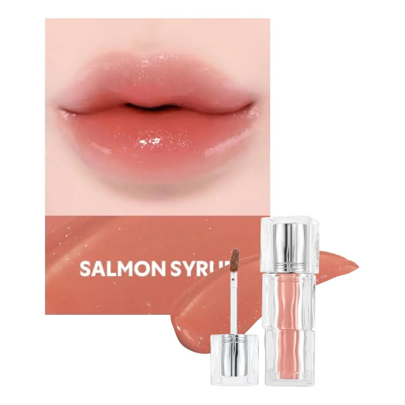Set Maquillaje Labios Tirtir Tinta+ Gloss Coreano Glinty 2pz
