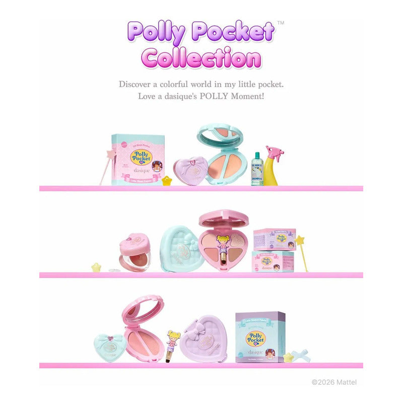Rubor Coreano Dasique Polly Pocket Edición Limitada Blush 02 Peach Tangerine