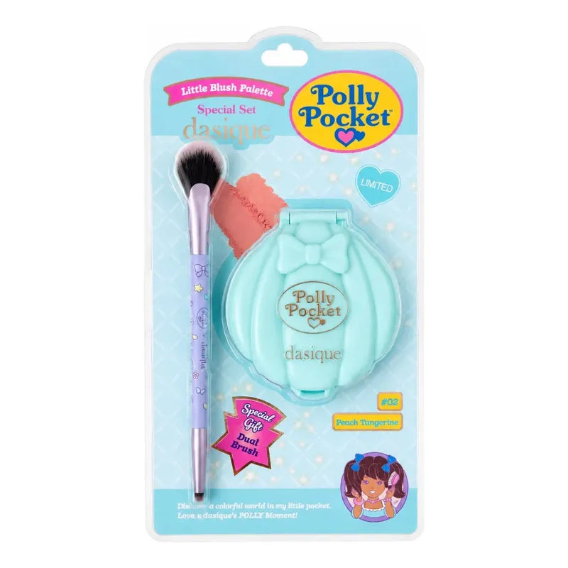 Rubor Coreano Dasique Polly Pocket Edición Limitada Blush 02 Peach Tangerine