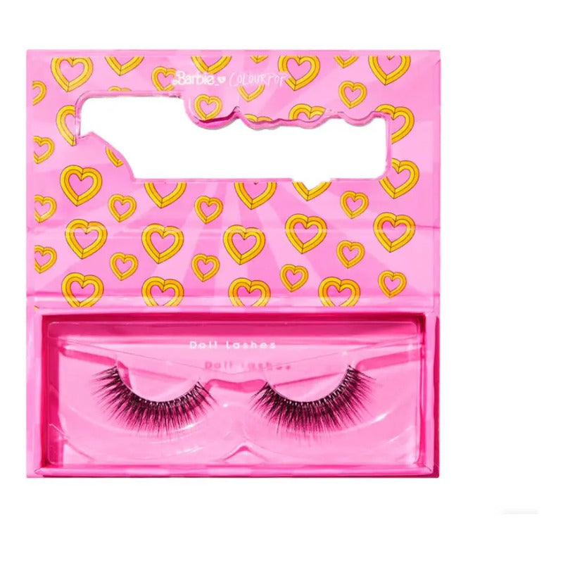 Pestañas Postizas Colourpop Doll Lashes Negras - Falsies 1 Unidad Negro