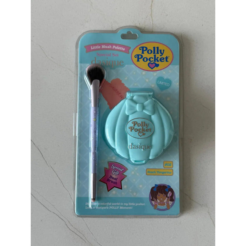 Rubor Coreano Dasique Polly Pocket Edición Limitada Blush 02 Peach Tangerine