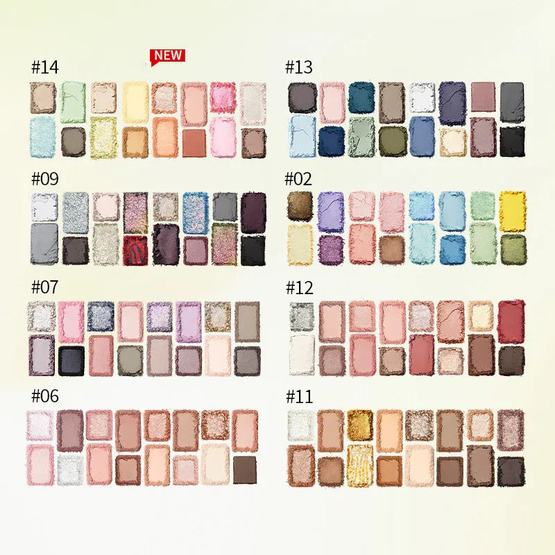 Sombras De Ojos 16 Tonos Edición Limitada Futuristica