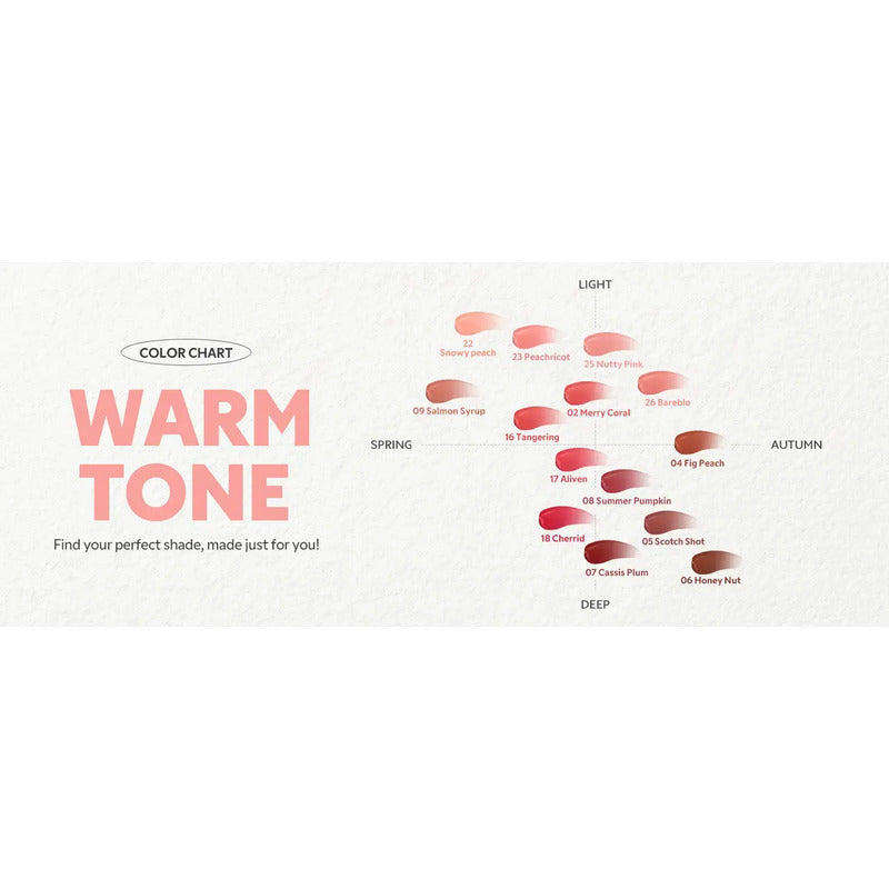 Set Maquillaje Labios Tirtir Tinta+ Gloss Coreano Glinty 2pz